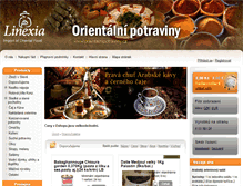 Tablet Screenshot of linexia.cz